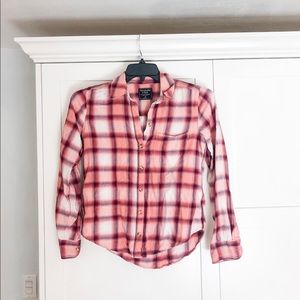 Abercrombie and Fitch lightweight summer XS plaid